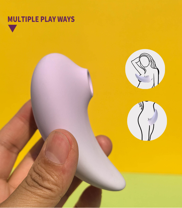 Lilac Palm P1 - Minimalist Palm Air-Pulse Stimulator